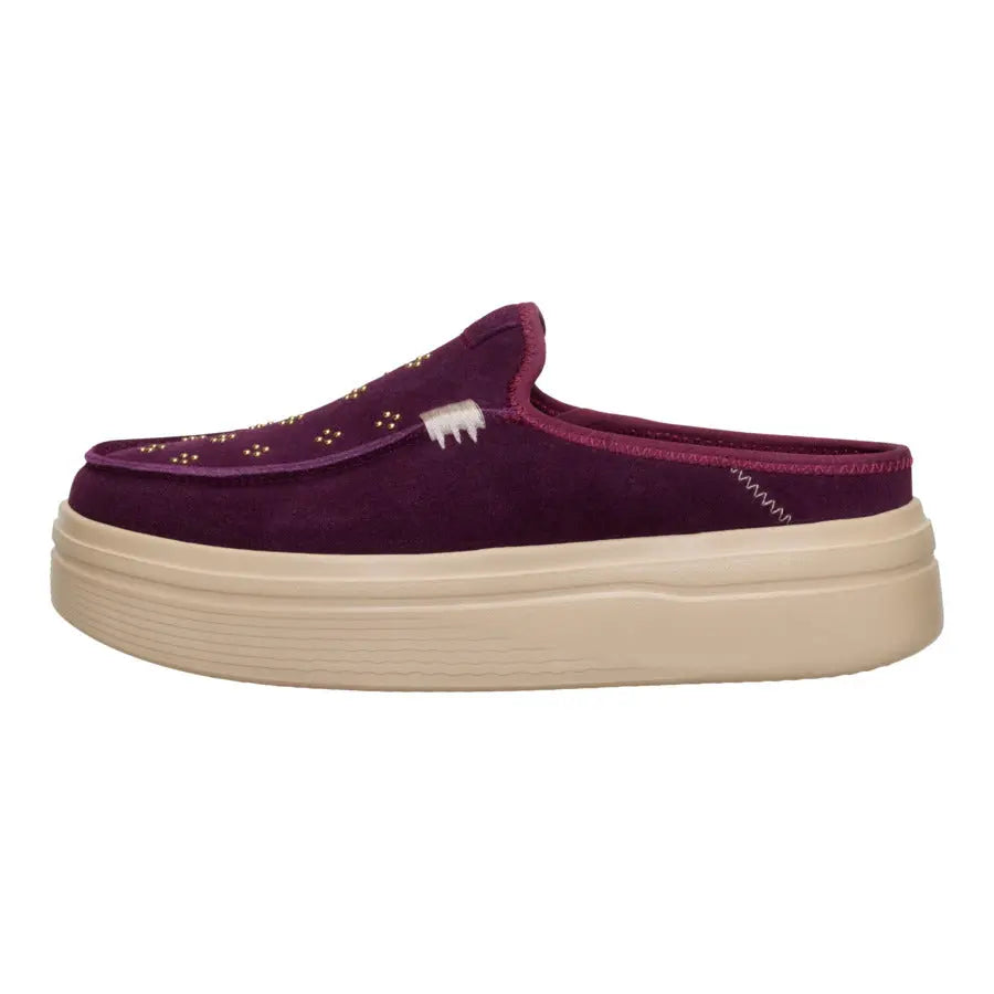 Austin Lift - Womens Comfortable Slip on Platform Mules