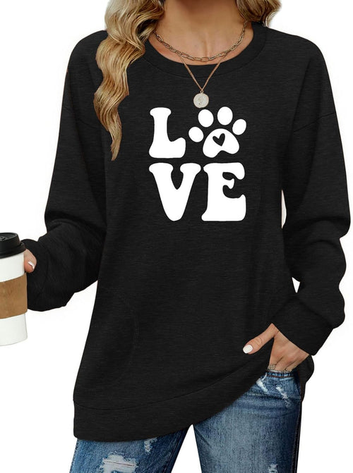 Long Sleeve Shirts for Women Casual Crewneck Sweatshirt 2025 Trendy Loose Basic Tunic Tops