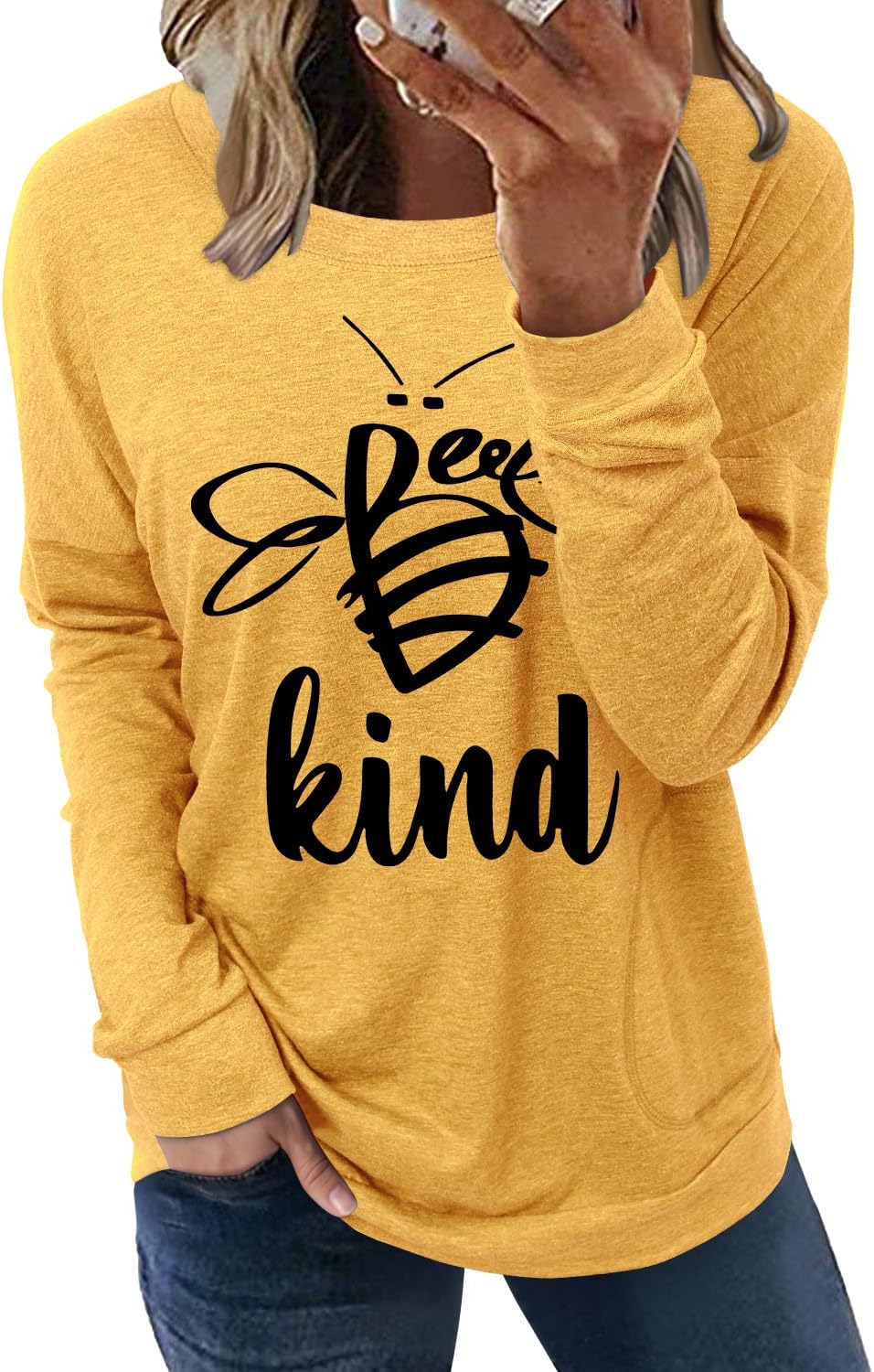 onlypuff Long Sleeve Shirts for Women Fall Fashion Tops Clothing
